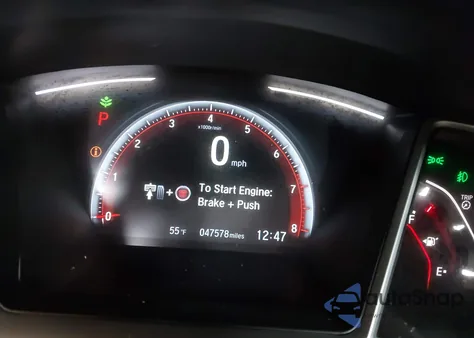 2019 Honda Civic Sport from USA, damaged, VIN 2HGFC4B8XKH304755